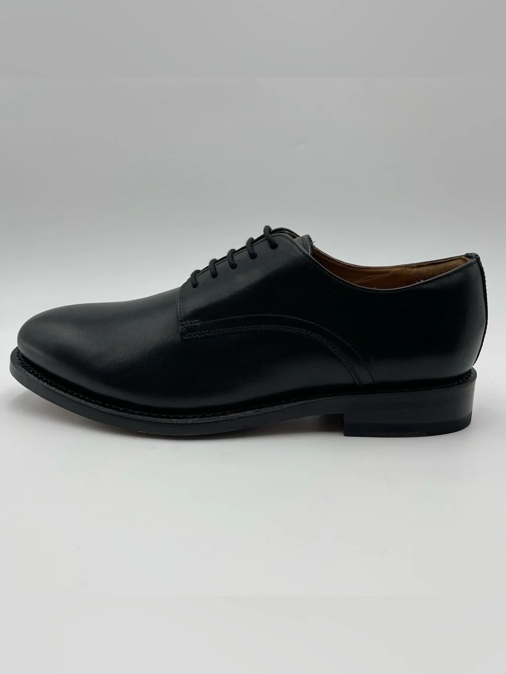Allen Edmonds Henry Derby Black Leather Men Shoes Size 9.5 D MSRP $450